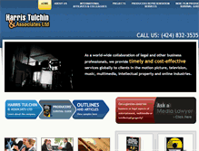 Tablet Screenshot of medialawyer.com